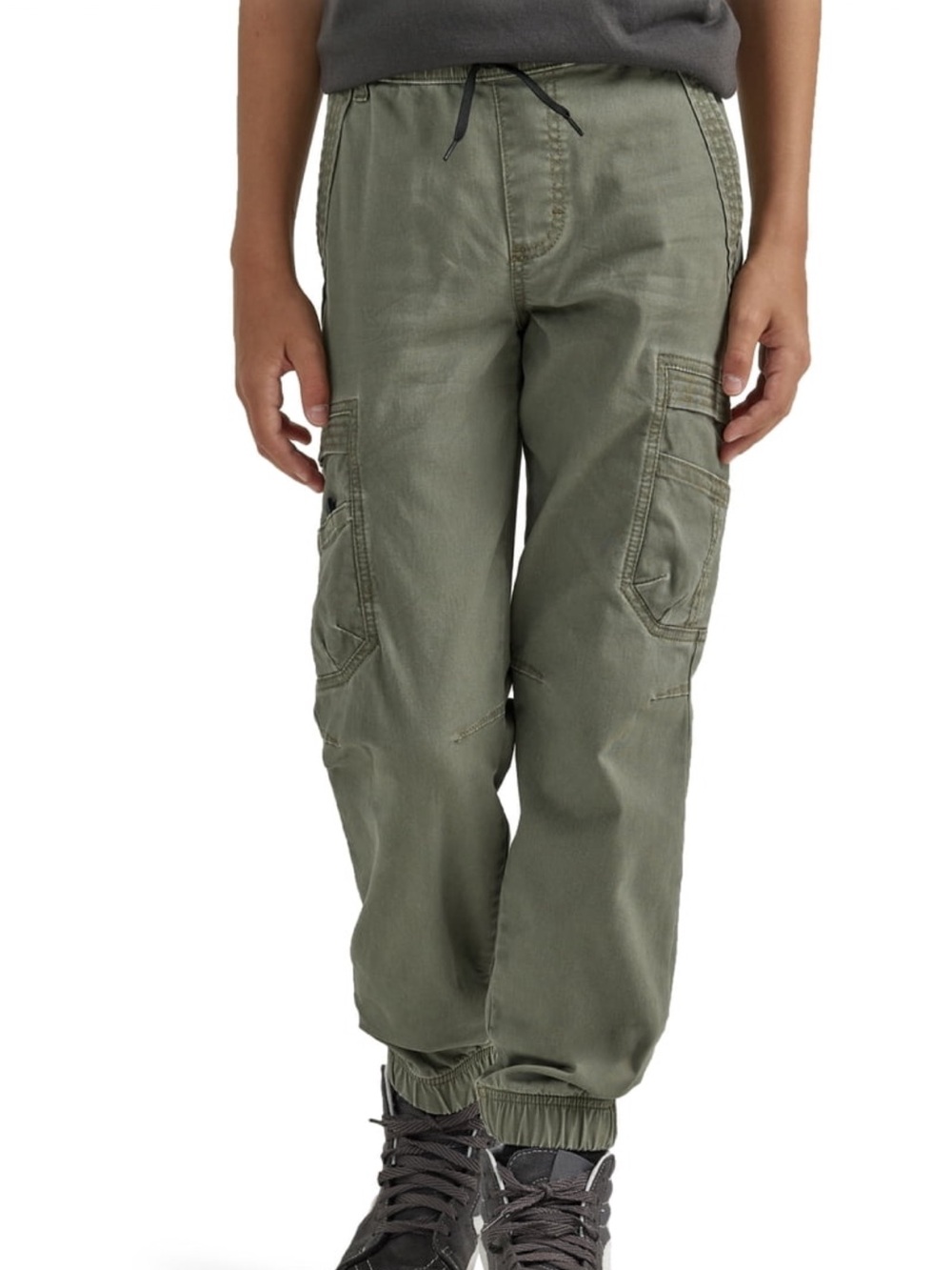 NWT Wrangler Boys Gamer Cargo Twill Pants